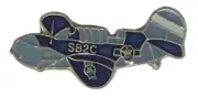 Airplane SB2C Bike Motorcycle Hat Cap Lapel Pin HP3044