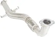 liwei store 3" Stainless Steel Turbo Bolt On Downpipe Compatible With Mitsubishi Compatible With Eclipse 1995-1999 GTS/compatible with Talon