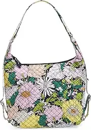 [Vera Bradley] Women's Cotton Convertible Backpack Shoulder Bag Handbag