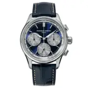 Frederique Constant Man Watch Geneve Classic FlyBack Chrono Blue FC-760N4H6