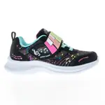 SKECHERS 童鞋 中童 鋼琴鞋 魔鬼氈 音效 JUMPSTERS 2.0 黑彩 302219LBKMT