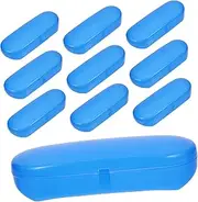 [PACKOVE] 10pcs Hard Shell Sunglasses Case Portable Eyeglass Holder for Travel Lightweight and Stylish Storage for Men and Women Easy Access and High Reliability