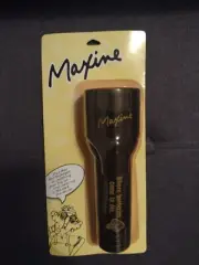 Vtg Hallmark J.Wagner Maxine Flashlight Old Lady Where Batteries Come To Die NOS