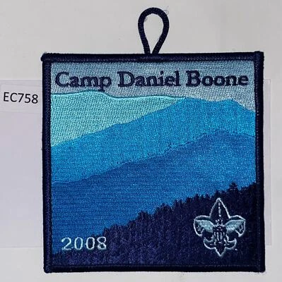 Boy Scout Camp Patch Camp Daniel Boone 2008