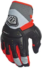 Troy Lee Designs Adventure Radius Motorcycle Gloves, orange, Size L for Men