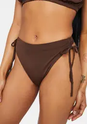 [Riot Swim] Chocolate Carter Bikini Bottoms