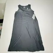 32 Degrees Women’s Blue Tank Dress Built In Bra Oasis XL New With Tags