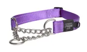 Rogz Control Obedience Non-Slip Dog Collar Purple XL