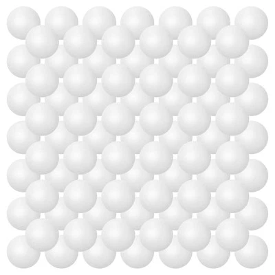100pcs Balls 40mm Balls Bulk Washable Small Game Balls for Carnival Pool2021