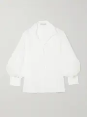[Andres Otalora] Andres Otalora - Efimero Linen Shirt - Off-white - US2 US 2 Off-white