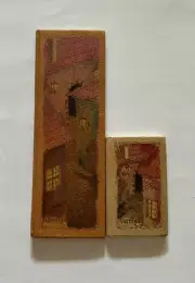 New Set of 2 Vecriga (Old Riga) Address & Phone Books with Alphabetical Tabs