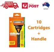 Gillette Fusion 5 Value Pack | Handle + 10 Cartridges