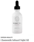ANTHROPOLOGIE Corson Beauty Night Oil Chamomile Infused SOLD OUT MSRP $59.99 NEW