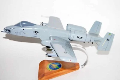 47th Fighter Squadron Termites A-10 Warthog Model, Fairchild, 1/33 Mahogany