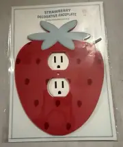 Strawberry DECORATIVE FACEPLATE light wall switch or outlet cover New Kid’s Room