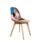 Dining Chairs Set of 2 Fabric Retro Replica DSW Mid Century Modern Furnitu 6FBX2