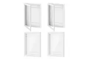 4 Pcs A3 Photo Frames Craft Display Kids Art Drawings Canvas Artwork Wall Hanging Storage Wooden White Children 150 Pictures Family Portrait Projects