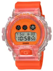 NEW Casio G-Shock Limited Edition LUCKY DROP ORANGE Digital Mens Watch DW6900GL4