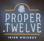 Proper Twelve Irish Whiskey LED Lighted Sign - NIB