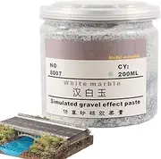 Sand Effect Miniature Basing - 200ml Earth Texture Simulation Miniature Basing | Beginners-Friendly Crafting Accessory Friends Classmates Use for School, Home