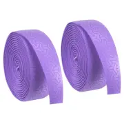 2Pcs 6.6ft Racket Overgrip PU Grip Tape Non-Slip for Tennis Badminton, Purple