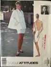 2668 Vogue Attitudes CARMELO POMODORO Designer JACKET DRESS Pattern 12 14 16 UC