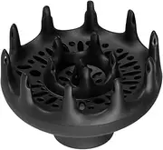 Hair Dryers Accessories, Hair Diffuser Universal Hair Dryer Diffuser Attachment Blow Dryers Diffuser for Curly Wave Thick Hair Black