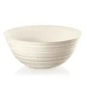 Guzzini Earth 30x12.8cm Round Serving Food/Dish Salad Dinnerware Bowl White