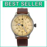 Unique Me109 German Pilot Watch - Vintage Flieger Design with Quartz Accuracy