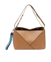 Vic Matie Bags Geometric Shoulder Bag One size Brown