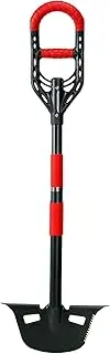 Roamwild Multi-Digger Garden Digging Spading Fork – Fibreglass Light Weight Gardening with Unique Dual Soft AIR Light Grip Technology & Soil Lump Cutting Bladed Tines
