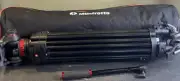 MANFROTTO 546B ALUMINUM TRIPOD WITH MVH502A PRO VIDEO HEAD