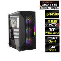 在飛比找momo購物網優惠-【技嘉平台】i5十四核GeForce RTX 4070S{鎮