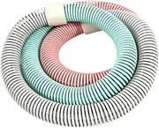 Lljsszr Fitness Hoop Exercise Hoop Portable Training Entertainment Sport PVC Abdominal Fitness Circles Workout for Gym Home, Gray Blue Pink