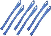 ELAYARD 6pcs Heavy Duty Loop Tie Down Straps for Securing Motorcycles and Scooters Soft Straps Protect Vehicles for Trailering and Transporting Equipment