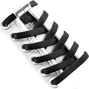 [VICT POPU] No Tie Elastic Shoe Laces With Laces Lock Sneakers Tieless One Size Fits All Kids & Adult Sports Flat Shoelaces