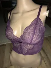 Triumph Bralette Iconic Essense N Plum Size Small NWT $98