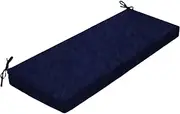 Waterproof Bench Cushion, Waterproof Patio Swing Seat Cushion, Lounger Replacement, Fade Resistant Non-Slip Swing Pad, Soft Sofa Pillow for Porch Sofa