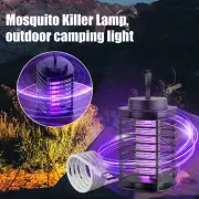 Electric Fly Bug Zapper Mosquito Killer LED Lights Traps F8J2 Lamps Pest Y1U0