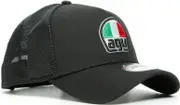 AGV 9Forty Trucker Snapback Cap, black for Men One Size