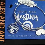 Alex And Ani Create Your Own Destiny Charm Bracelet