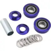 PROFILE RACING BMX AMERICAN BOTTOM BRACKET KIT PURPLE 19mm SEALED BEARINGS
