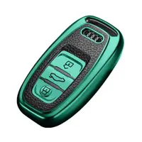 在飛比找ETMall東森購物網優惠-QinD Audi 奧迪車鑰匙保護套(A款)