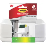 Command White Adhesive Sponge Caddy - 1 Pack