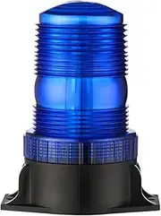 JALN7 LED Emergency Flashing Beacon Strobe Lights Warning for Forklift Car Tractor Bus Excavators 12v/24v 30LED (Blue)