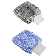 Car Wash Mitts Double Sided Microfiber Premium Scratch-Free Wash Mittc Use