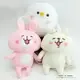 【UNIPRO】Kanahei 卡娜赫拉的小動物 小雞P助 粉紅兔兔 Neko貓咪 絨毛玩偶 娃娃 三貝多正版授權 禮物