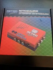AV To HDMI RetroScaler2x A/V to HDMI BLUE Converter forPS2/N64/NES, US SELLER