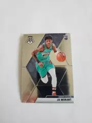 2019-20 Panini Mosaic Ja Morant. Card has small dimple.