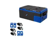 Kings Escape 75 Portable Fridge/Freezer 12/24V + Fridge Tie-Down Kit (4-Pack)